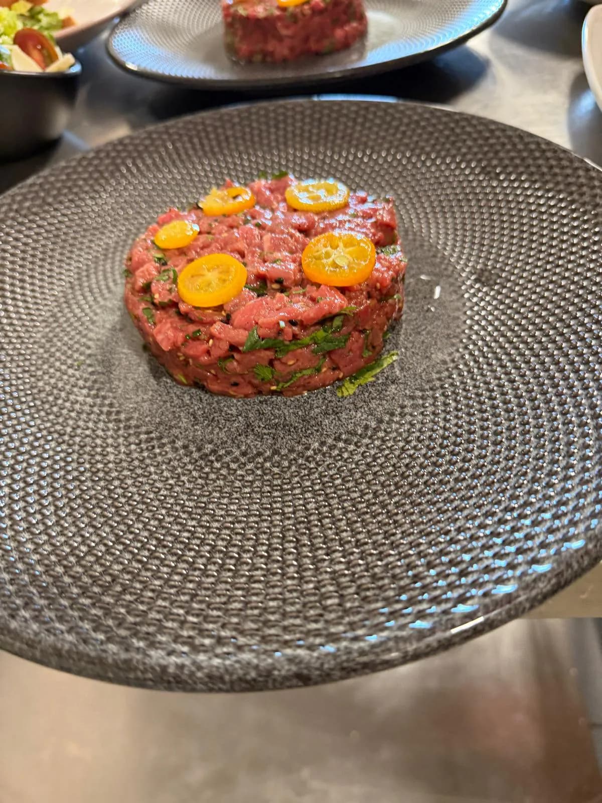 Tartare de bœuf asiatique
